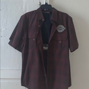 Genuine Harley Davidson Buttondown